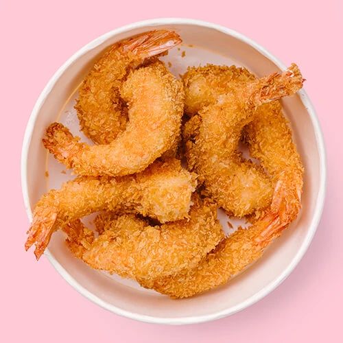 Креветки темпура