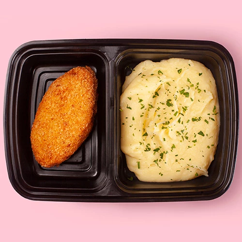 Ланч с котлетой по-киевски