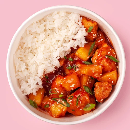 Курка в кисло-солодкому соусі