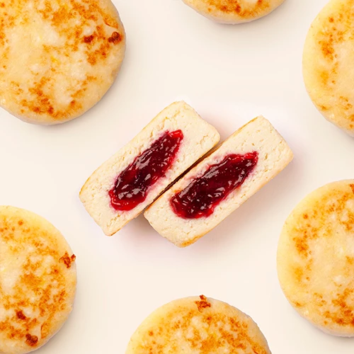 Сирники з вишнею