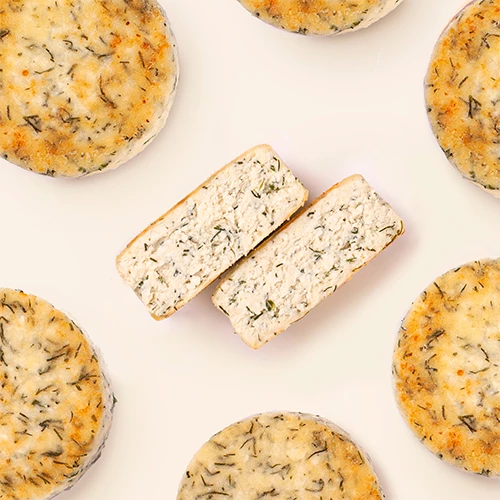 Сирники солоні з кропом