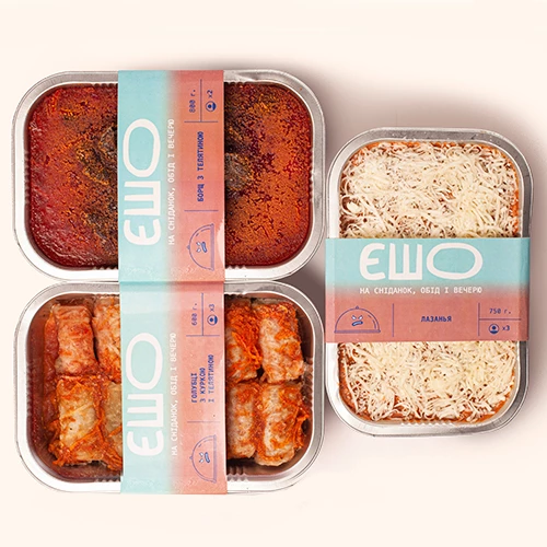 Набор готовых блюд