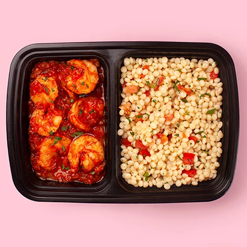 Ланч з креветками