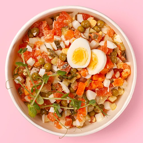 Олів'є з сьомгою