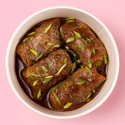 Азійські голубці з грибами