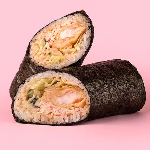Суши-шаурма с креветкой