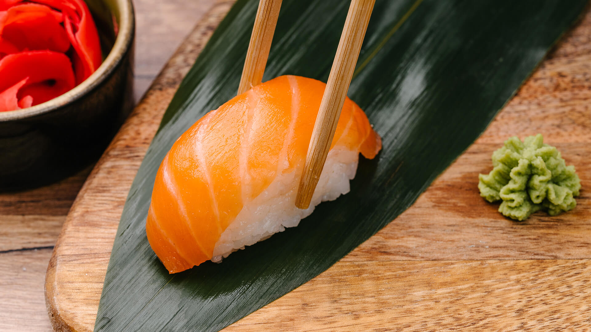 Нигири семга