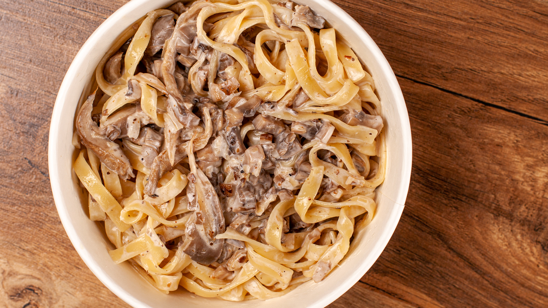 Паста з грибами